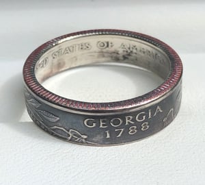 Image of Antique State Quarter Rings (AK-ID)