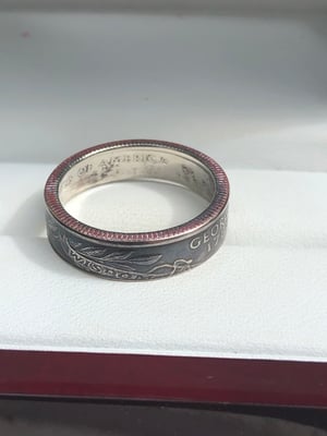 Image of Antique State Quarter Rings (AK-ID)