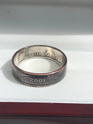 Image of Antique State Quarter Rings (MS-ND)