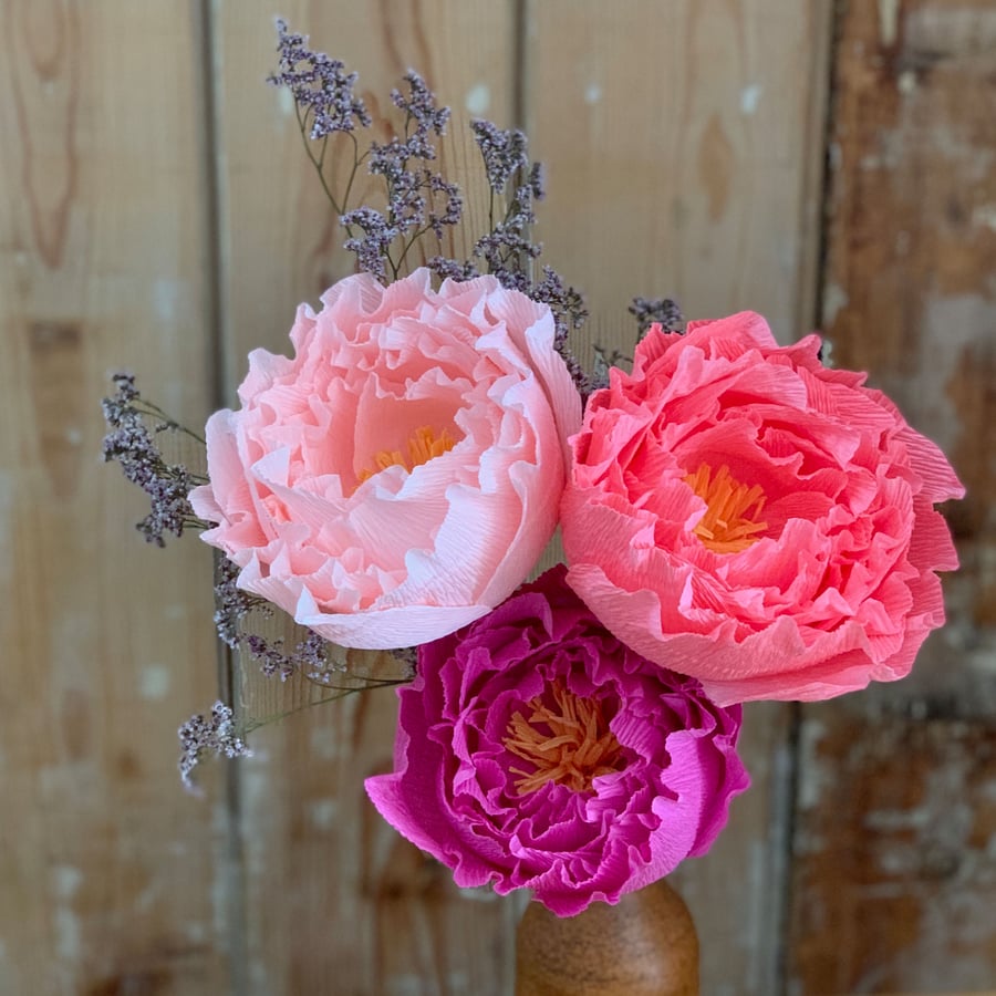 Image of British Flowers Week Peony Bouquet