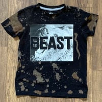 Beast Bleached Graphic T-shirt 