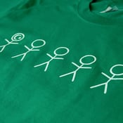 Image of Stick Figures - Green