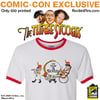 The Three Stooges - The New Three Stooges Cartoon Ringer Shirt