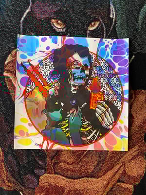 Image of ‘Mystic Smokers’ marbled print