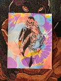 ‘Smokin’ Bones’ marbled print
