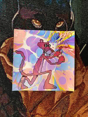 Image of ‘NO BAD DAYS’ marbled print 