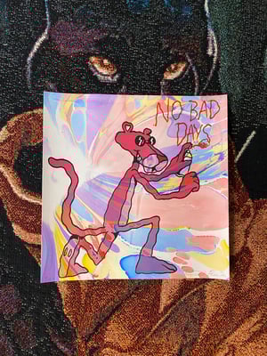 Image of ‘NO BAD DAYS’ marbled print 