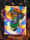 ‘Hand of Fate’ marbled print
