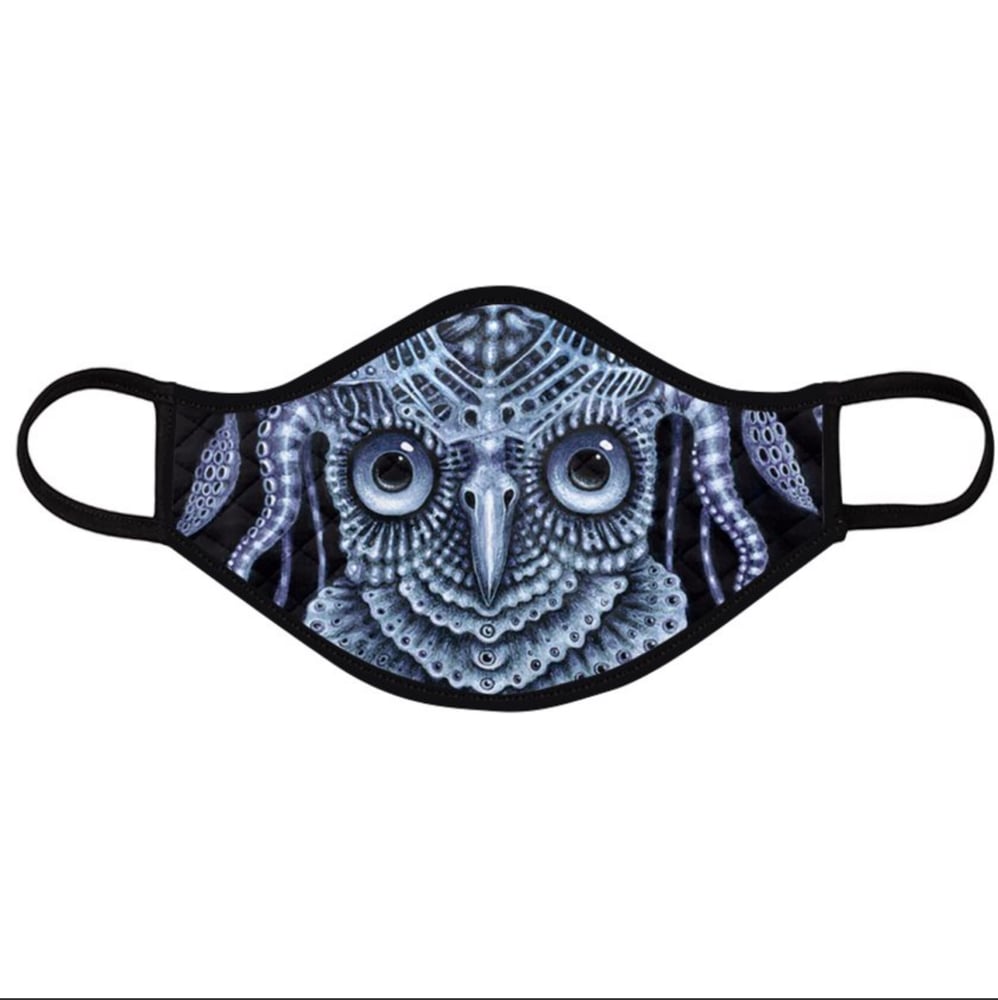 R.S. ARTWORKS — CUSTOM FACE MASK • OWL