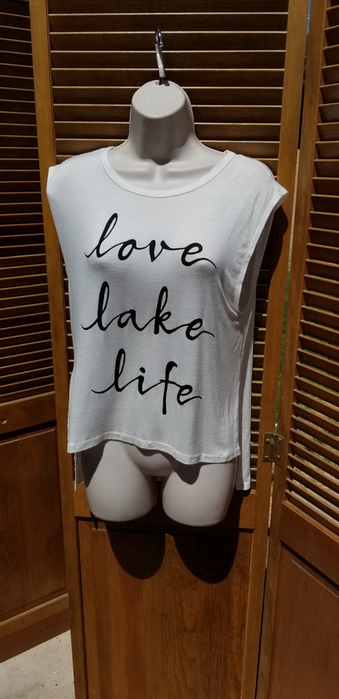 Image of Love lake life  Tank