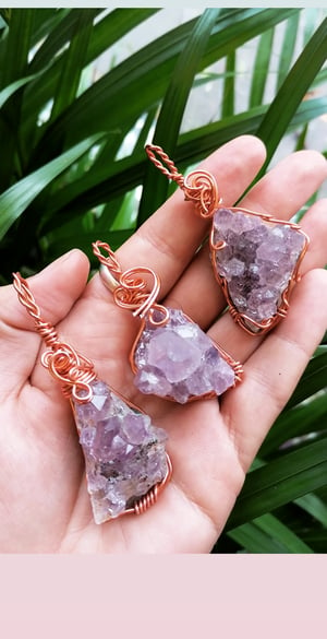 Image of Amethyst in copper