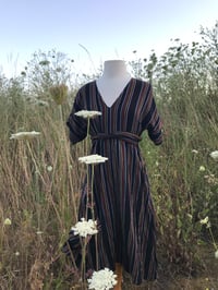 Image 1 of Cotton Stripe Gauze Dress 