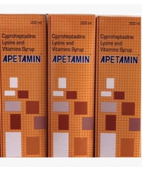 Apetamin syrup (3 bottles) 