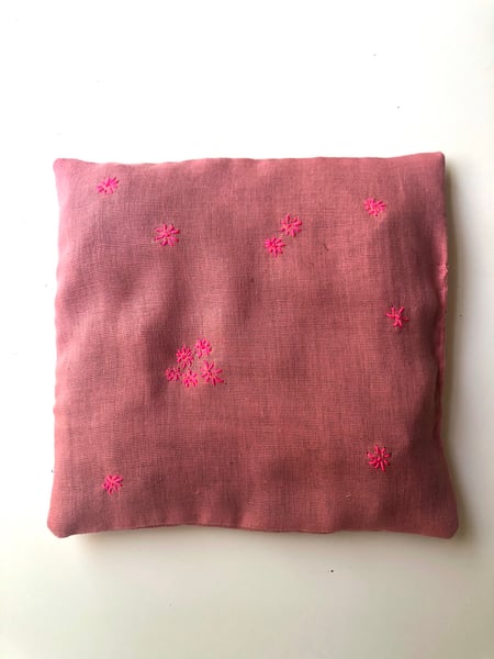 Image of colette pink lavender sewn pouch