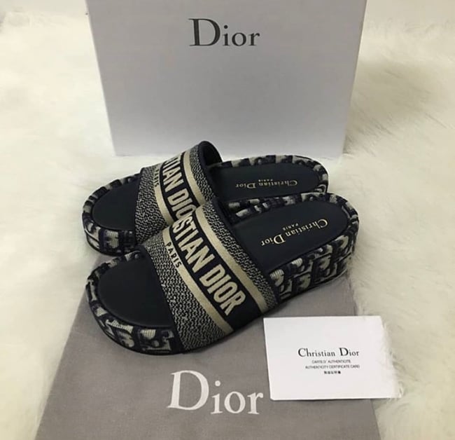 Christian Dior Platform Slides | JewelzByD