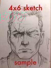 Image 2 of 4x6" Pencil Sketch Commission