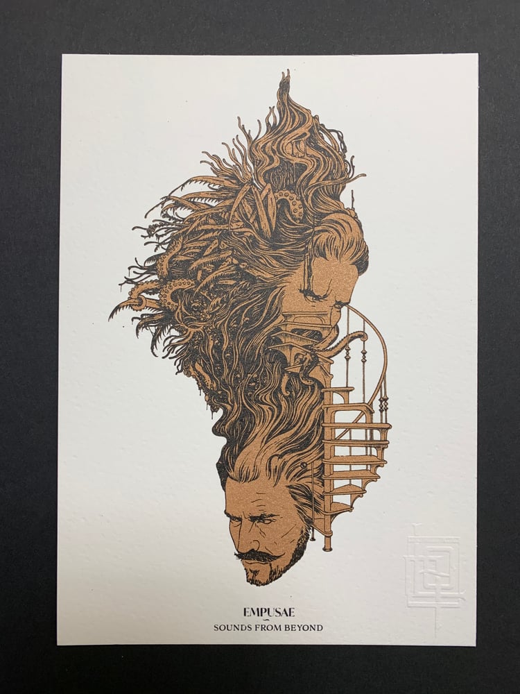 Image of EMPUSAE - Sounds from Beyond / Silk Screen Art Print + Digital download