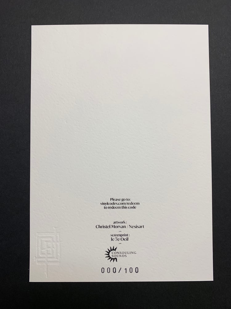 Image of EMPUSAE - Sounds from Beyond / Silk Screen Art Print + Digital download