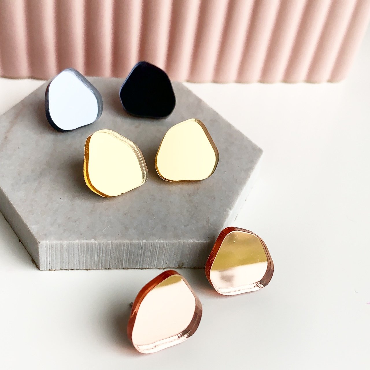 Image of Puddle Mirrored Studs