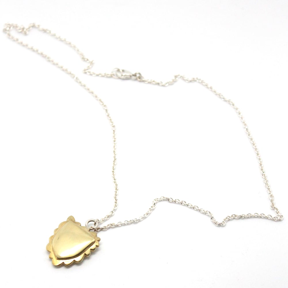 Image of CHUBBY CREST NECKLACE