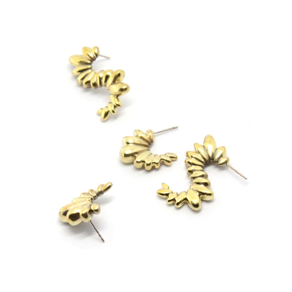 Image of CHUBBY CRAWLER EAR RINGS