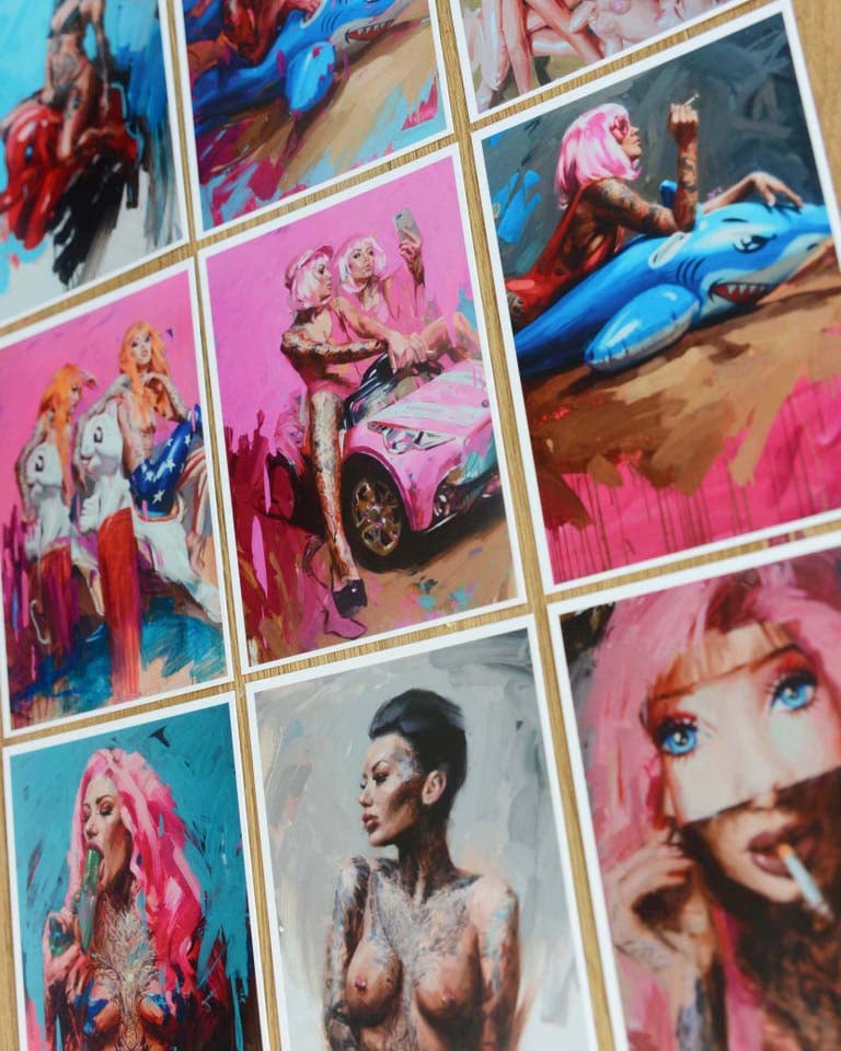 Chris Guest Print Store — Art Cards