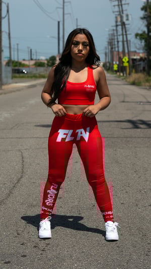 Image of Red FLAVORS Sports Set