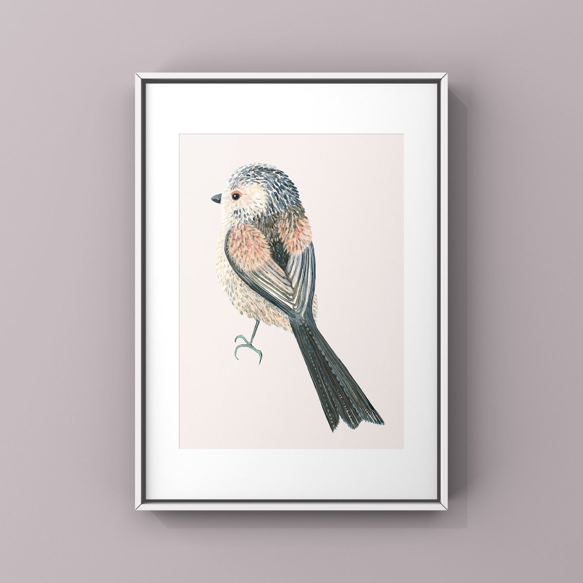 Long-tailed tit Print