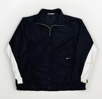 VTG Y2K Nike Windbreaker Sz XL (Black/White)