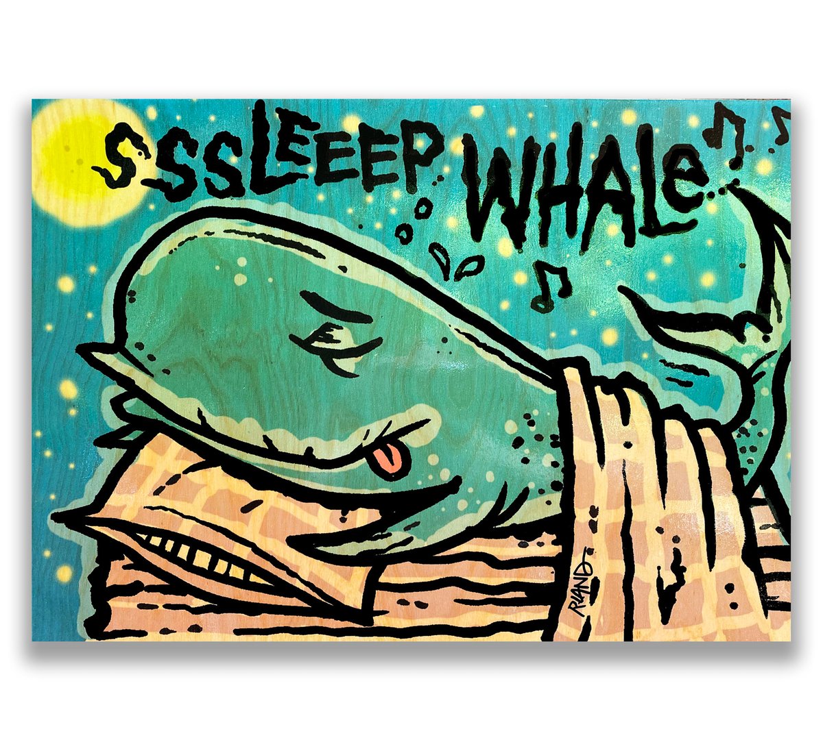 sleep whale foam pillow derived from bamboo