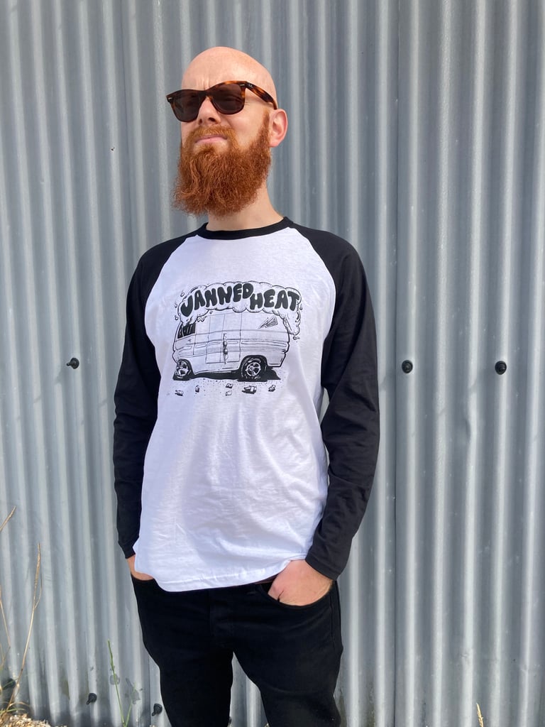 "Vanned Heat" Baseball tee Image 5