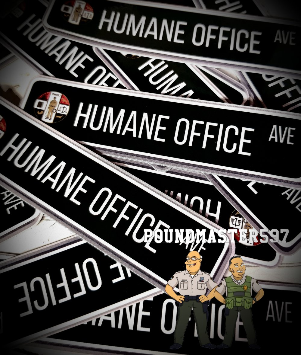 Animal Control Officer stickers 