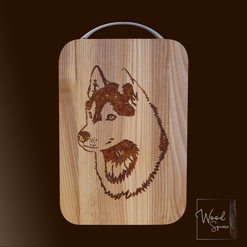 Image of  Siberian Husky chopping board 