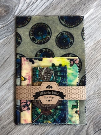 Image of Grateful Dead Beeswax Wraps