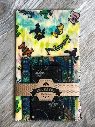 Image of Grateful Dead Beeswax Wraps
