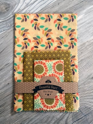 Image of Wild Flower Beeswax Wraps