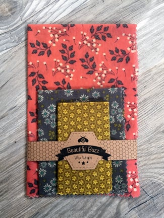 Image of Wild Flower Beeswax Wraps