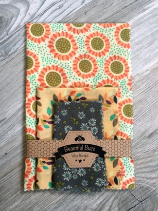 Image of Wild Flower Beeswax Wraps