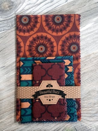 Image of Bold Bohemian Beeswax Wraps
