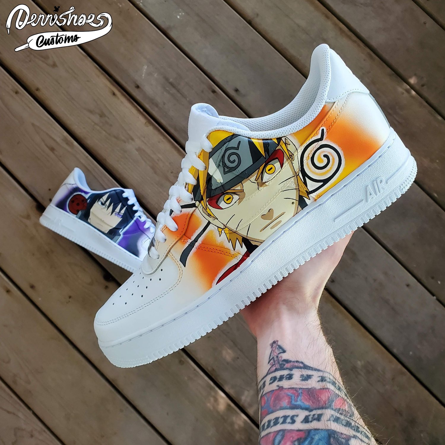 Custom Hand Painted Made To Order Nike Air Force 1 '07 Low Shoes (Men ...