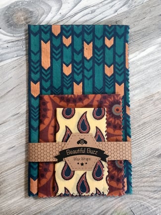 Image of Bold Bohemian Beeswax Wraps