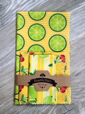 Image of Fruity Beeswax Wraps