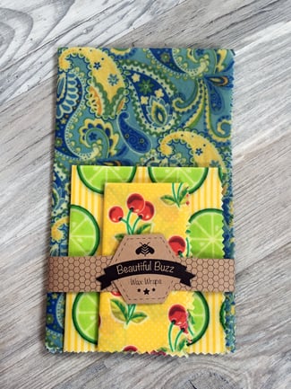 Image of Fruity Beeswax Wraps