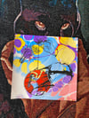‘Lady of The Orb’ marbled print