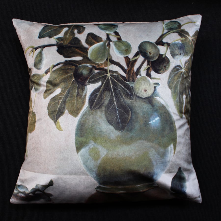 Image of Velvet Figs Cushion