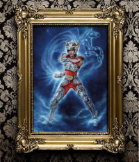 Image 2 of Pegasus -Seiya  A2 (59,4x42) prints on 400gr. fine art canvas limited ed. of 30pcs