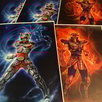 Image 3 of Pegasus -Seiya  A2 (59,4x42) prints on 400gr. fine art canvas limited ed. of 30pcs