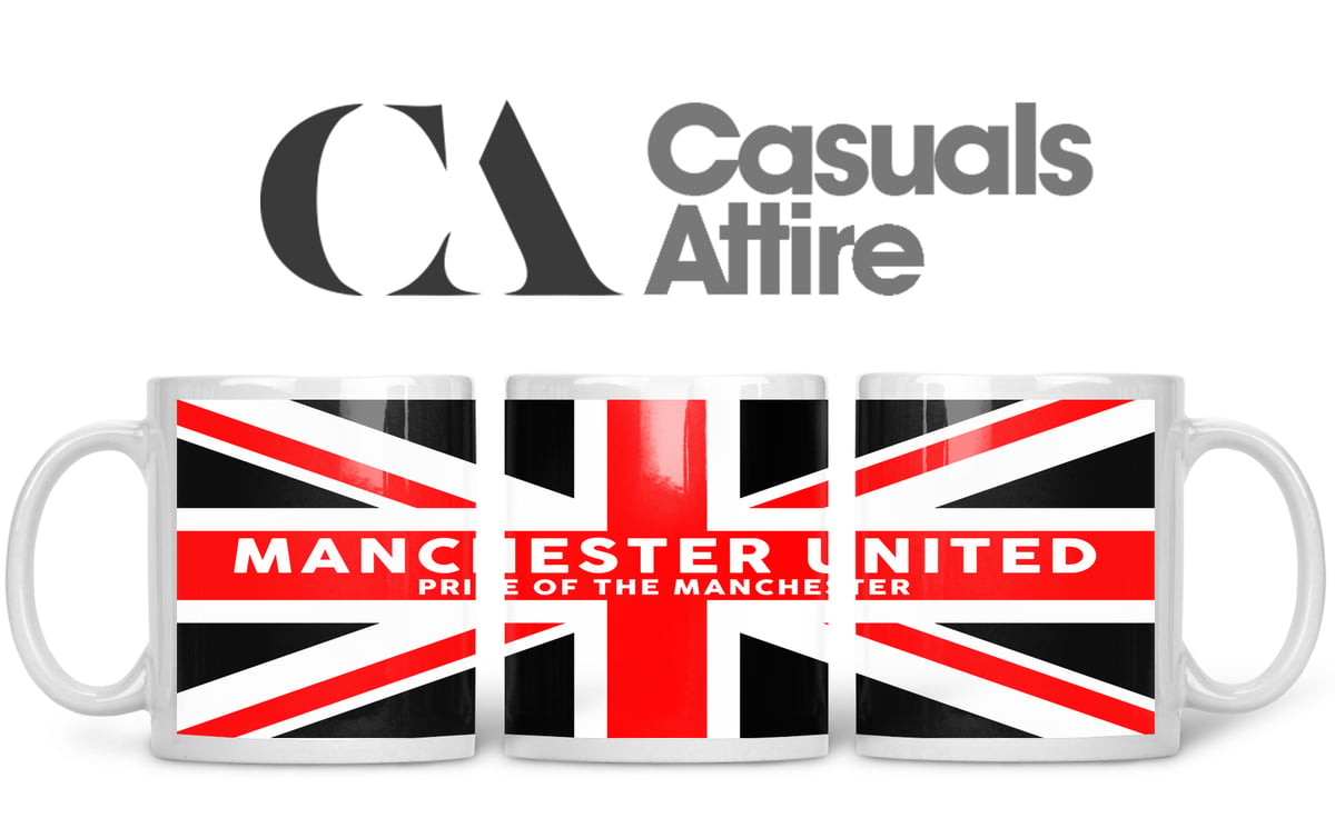 Man Utd, Football, Casuals, Ultras, Fully Wrapped Mugs. Unofficial. FREE UK POSTAGE