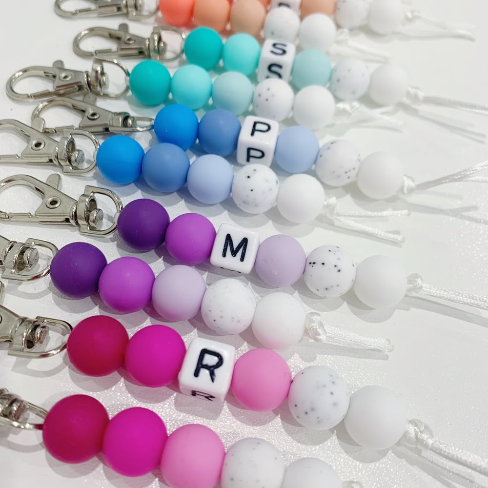 Image of 'Mini' Ombre Keyring - Personalised