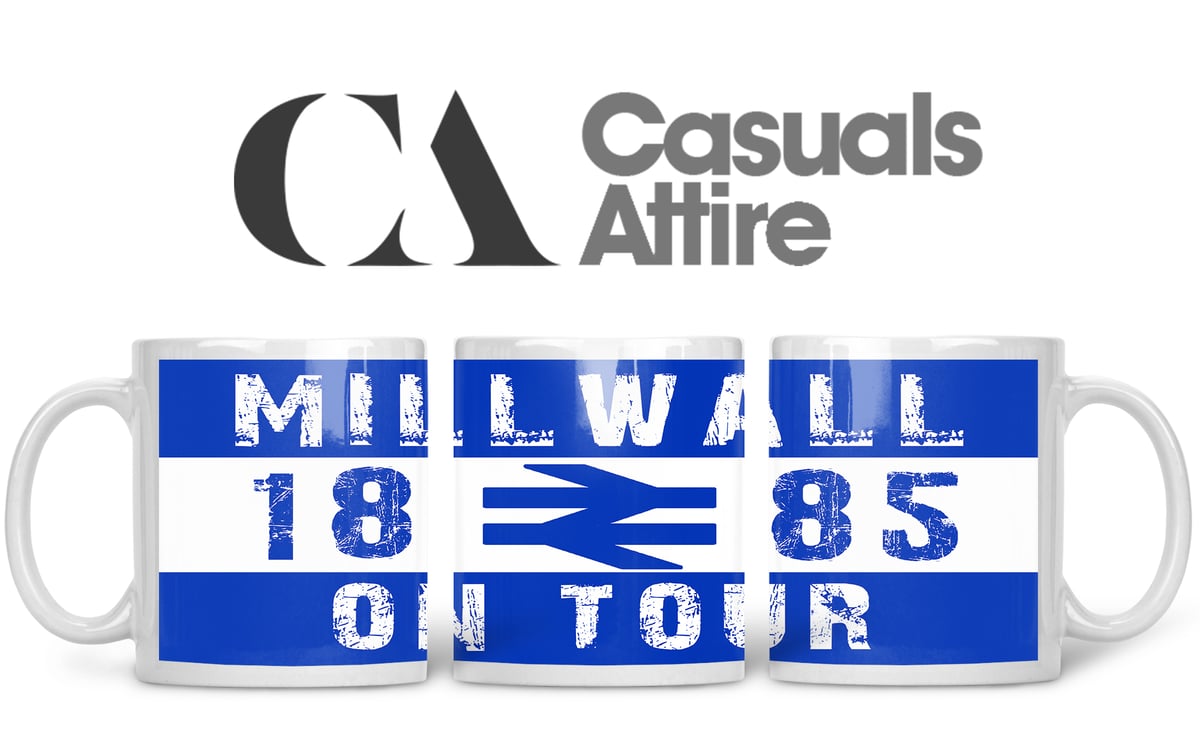 Millwall, Football, Casuals, Ultras, Fully Wrapped Mugs. Unofficial. FREE UK POSTAGE